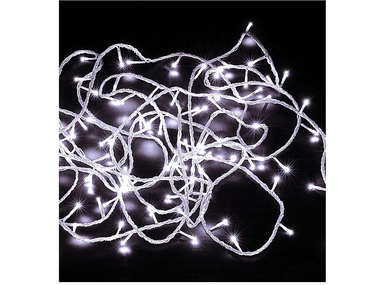 Luci di Natale Lyvia Pazze 6m trasparente, Bianco Freddo