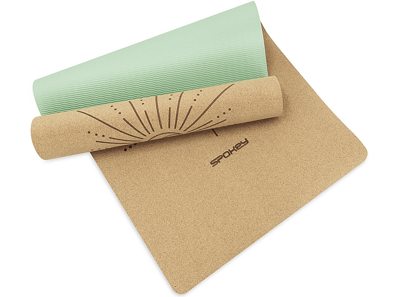 Mata SPOKEY Savasana Zielony – zdjęcie 2