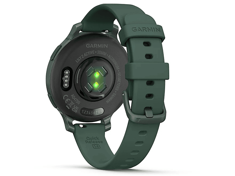 Smartwatch GARMIN Lily 2 Active Jasper Green 38mm 010-02891-02 z paskiem silikonowym w kolorze – zdjęcie 3