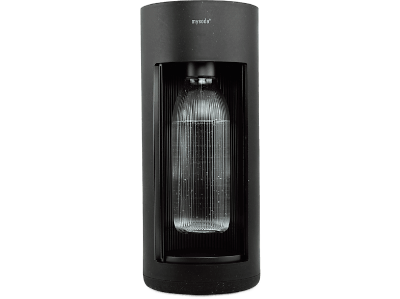Mysoda Bruiswatermaker Glassy Black Soda Machine Zwart