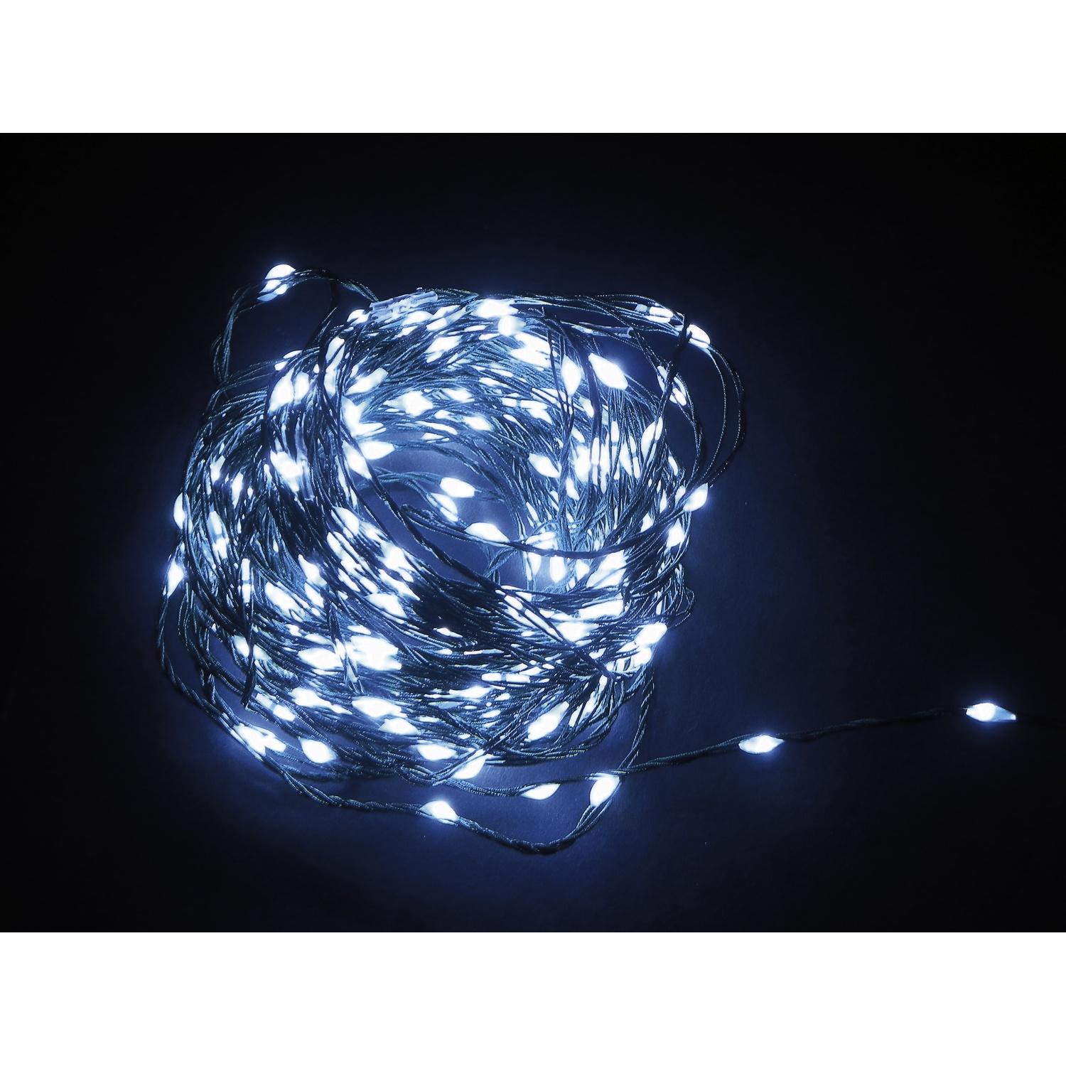 Luci di Natale Lyvia Microled Pazze 9m, Bianco Freddo