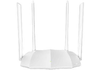 TENDA AC5 v3.0 AC1200 kétsávos WiFi router, 10/100 WAN, LAN, fehér