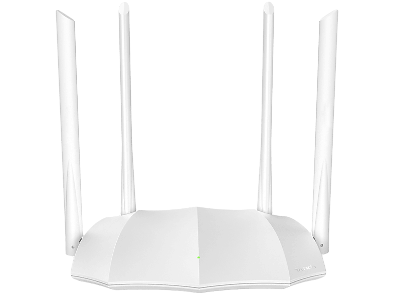 TENDA AC5 v3.0 AC1200 kétsávos WiFi router, 10/100 WAN, LAN, fehér