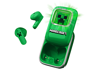 OTL TECHNOLOGIES Minecraft Creeper Slide TWS Bluetooth fülhallgató mikrofonnal