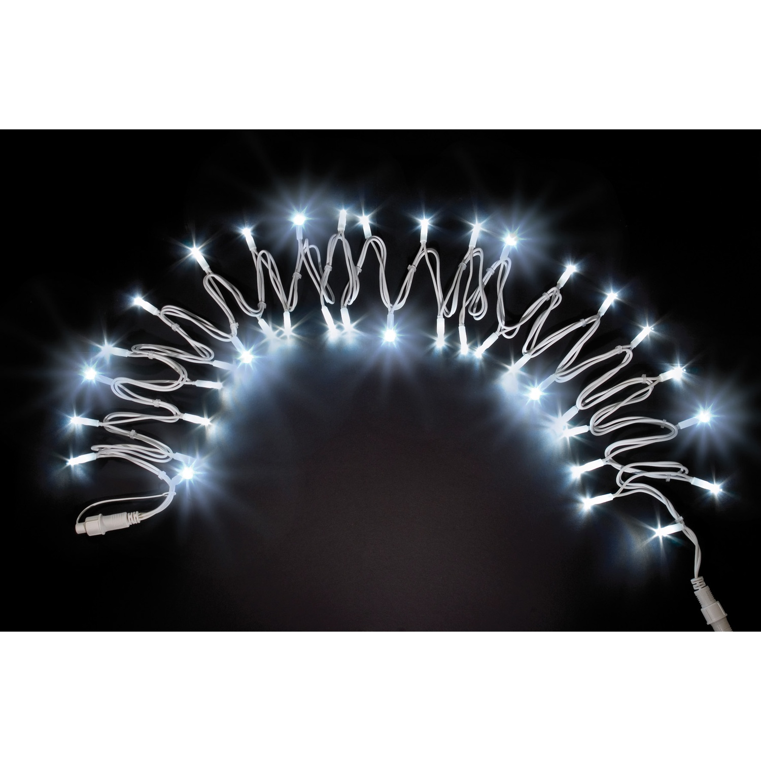 Stringa Luminosa indoor Lyvia Stringflash led 4m, Bianco Freddo