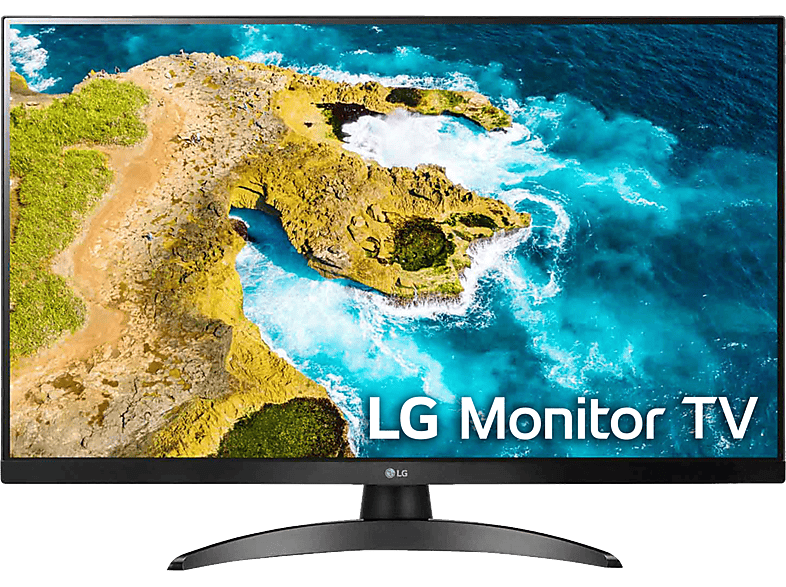 TV LED 27" - LG 27TQ615S-PZ, Full-HD, IPS, con 16.7M de Colores, 14ms, SMART webOS22, Negro