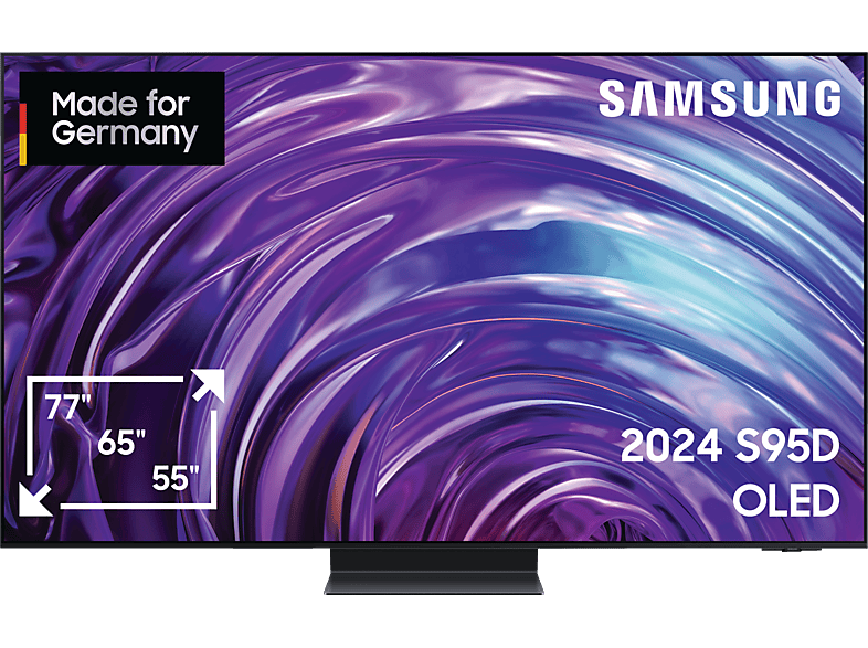 SAMSUNG OLEDGQ65S95D OLED TV (Flat, 65 Zoll / 163 cm, OLED 4K, SMART TV, Glare Free)