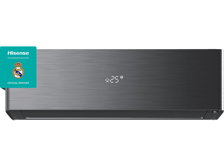 Aire acondicionado Split 1 x - Hisense QH35XV0B 3010 fg/h, WiFI, IA Smart, A+++, Autolimpieza, Negro