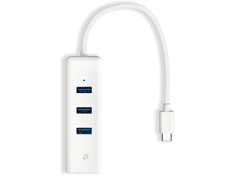 TP-LINK UE330C | USB-C Hub & Gigabit | 3x USB 3.0 | 1000 Mbps | Tak ...