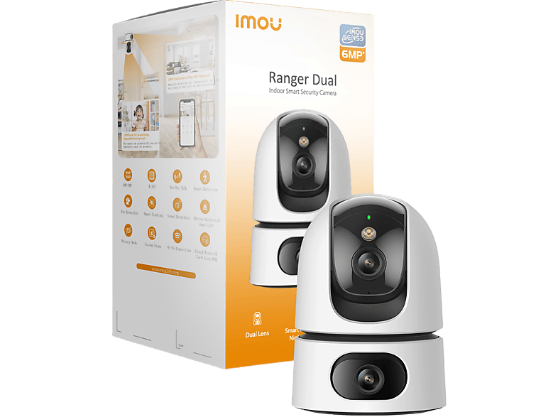 Imou Bewakingscamera Ranger Dual 10mp Wit (ipc-s2xp-10m0wed-imou)