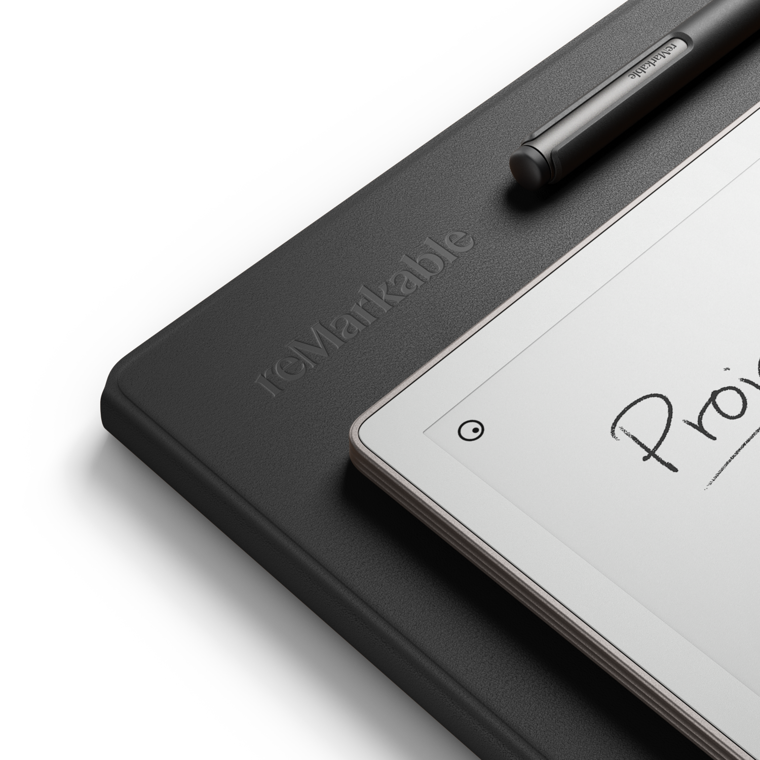 液タブ・ペンタブ reMarkable PaperPro MarkerPlus+BookFolio REMARKABLE Paper Pro + Marker Plus + Book Folio Pro Leather Black