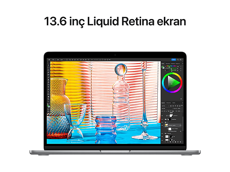 APPLE MC7V4TU/A Macbook Air/Apple M2 İşlemci/8 Çekirdek CPU-8