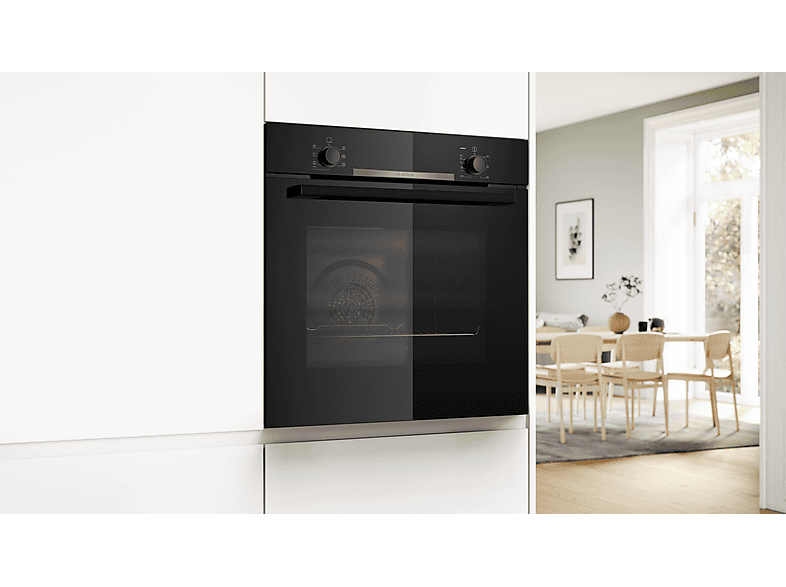 Bosch HBA510BA3 Backofen (71 l, Schwarz, 594 mm breit, A) — Foto 4 von 5