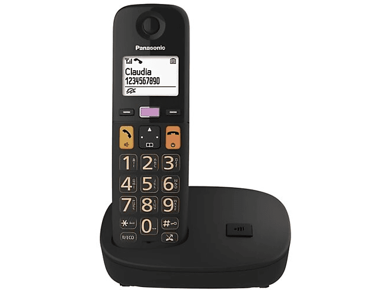 Panasonic KX-TGU110FXB Czarny – zdjęcie 2