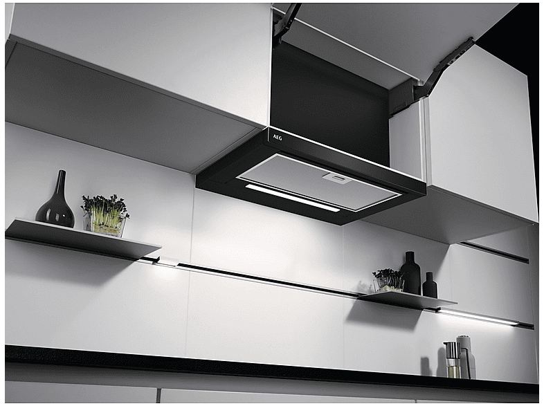 AEG DPE5660B, Dunstabzugshaube (598 mm breit, 300 tief)