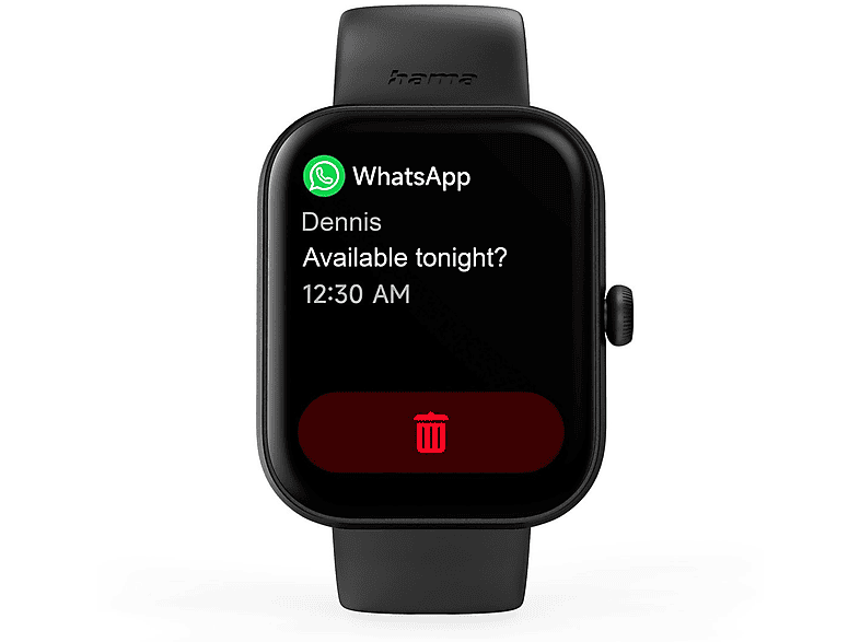 Smartwatch HAMA Fit Watch 5000 Czarny – zdjęcie 3