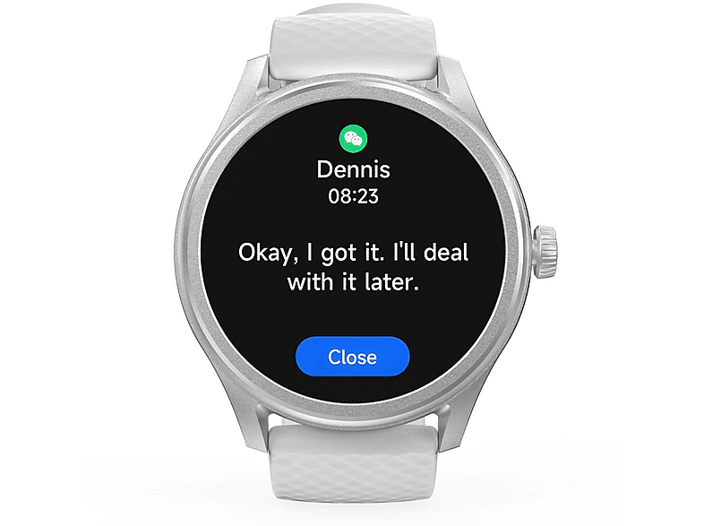 Smartwatch HAMA Fit Watch 5010 Srebrny – zdjęcie 3