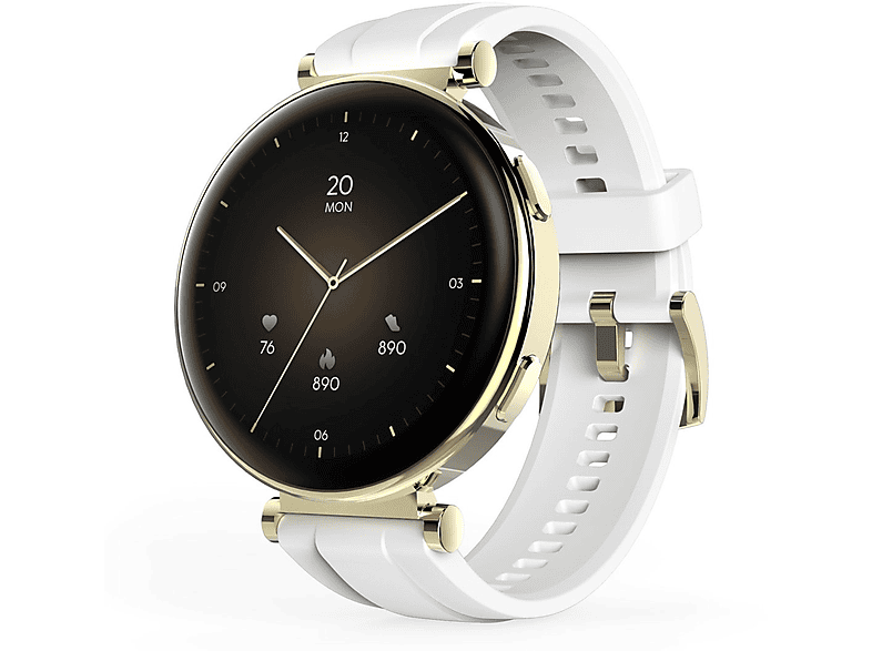 Zdjęcia - Smartwatche Hama Smartwatch  7000 AMOLED Złoty 