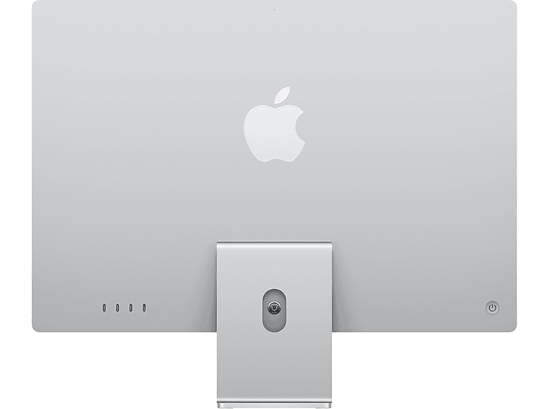 Apple iMac 24 cale: M4 10/10, 16GB, 256GB SSD - Srebrny Nano – zdjęcie 2