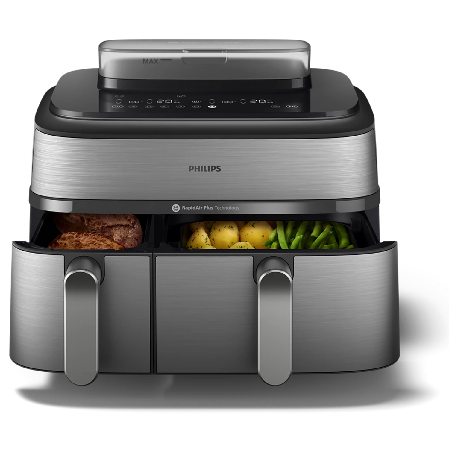 Philips Na555/00 9l Met Stoomfunctie Heteluchtfriteuse Zwart