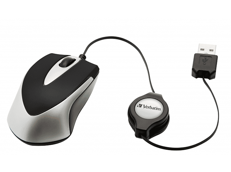 Mysz VERBATIM Go Mini Czarny – zdjęcie 2