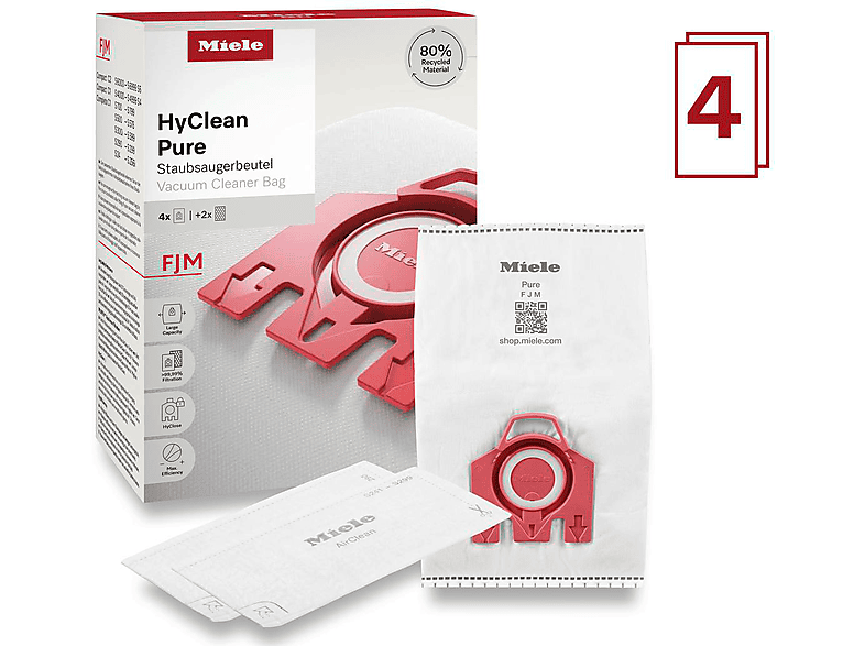 MIELE FJM HyClean Pure Staubsaugerbeutel