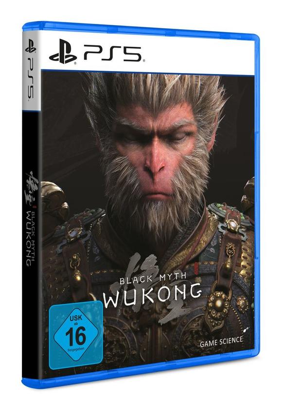 PS5 Spiel Black Myth Wukong, Spielhülle von vorne.