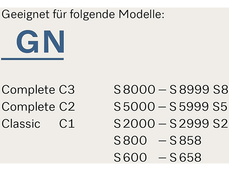 MIELE 11476550 GN UNIVERSAL XL-PACK 3D Staubsaugerbeutel
