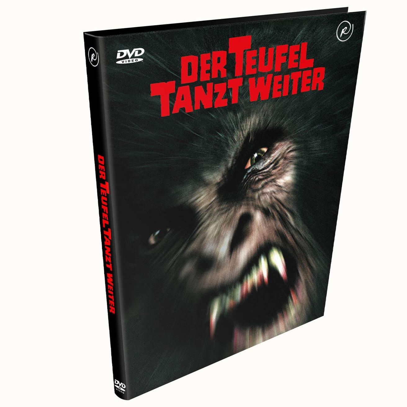 DVD-Hülle mit dem Filmtitel 'Der Teufel Tanzt Weiter'.
