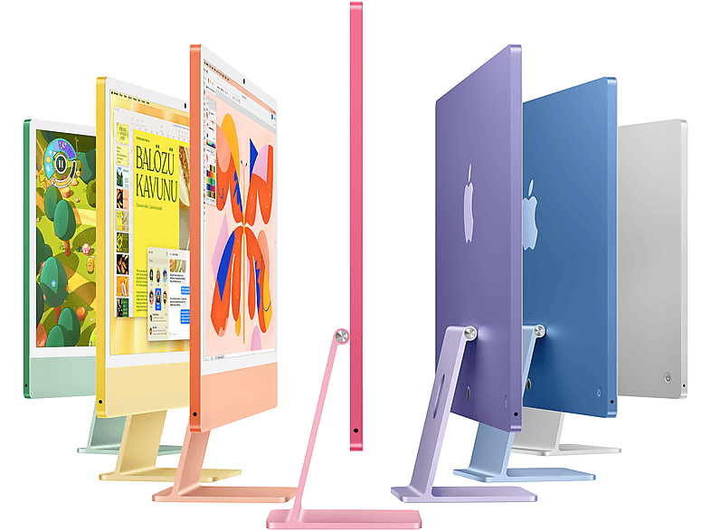 APPLE MWUE3TU/A 24 inç Retina 4.5K Ekranlı iMac – Apple M4 Çip (8