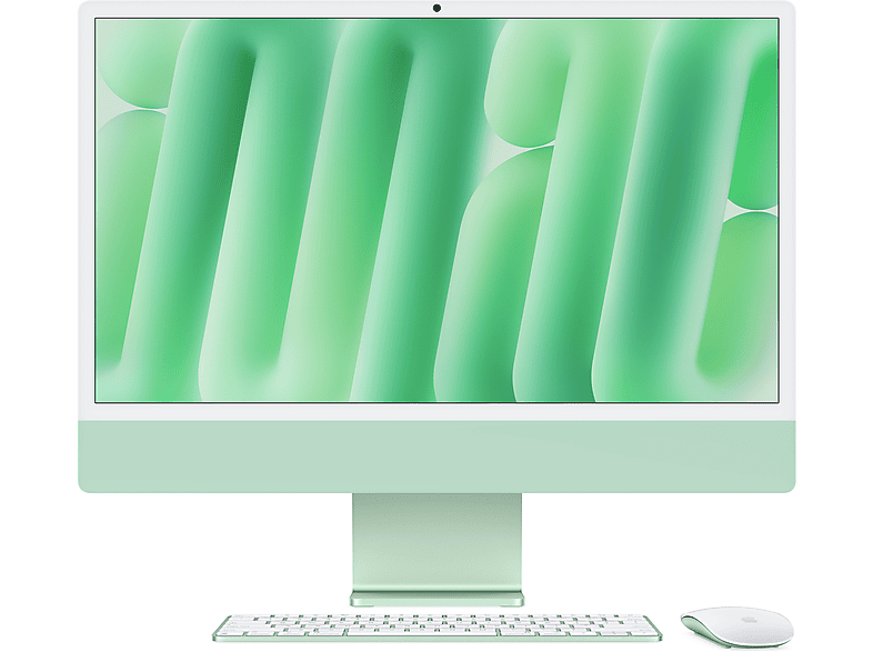 APPLE 24-inch iMac with Retina 4.5K display: Apple M4 chip with 8‑core CPU and 8‑core GPU, 16GB, 256GB SSD - Yeşil