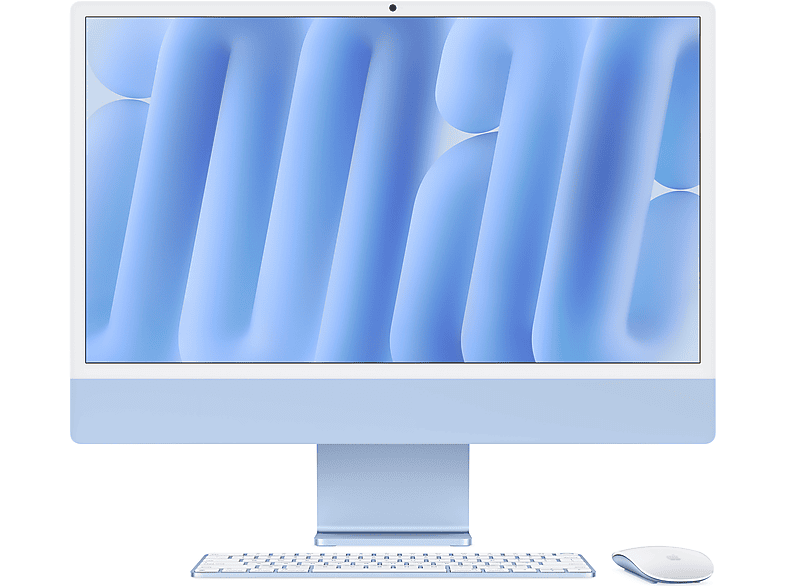 APPLE 24-inch iMac with Retina 4.5K display: Apple M4 chip with 10‑core CPU and 10‑core GPU, 24GB, 512GB SSD - Mavi