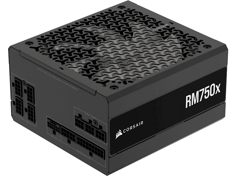 CORSAIR PC Netzteil RMx Series 2024 RM750x 750W ATX 3.1, 750W, Modular, 150mm Lüfter, Schwarz