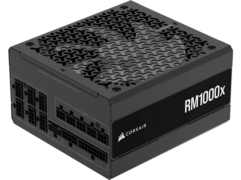 CORSAIR PC Netzteil RMx Series 2024 RM1000x 1000W ATX 3.1, 1000W, Modular, 150mm Lüfter, Schwarz