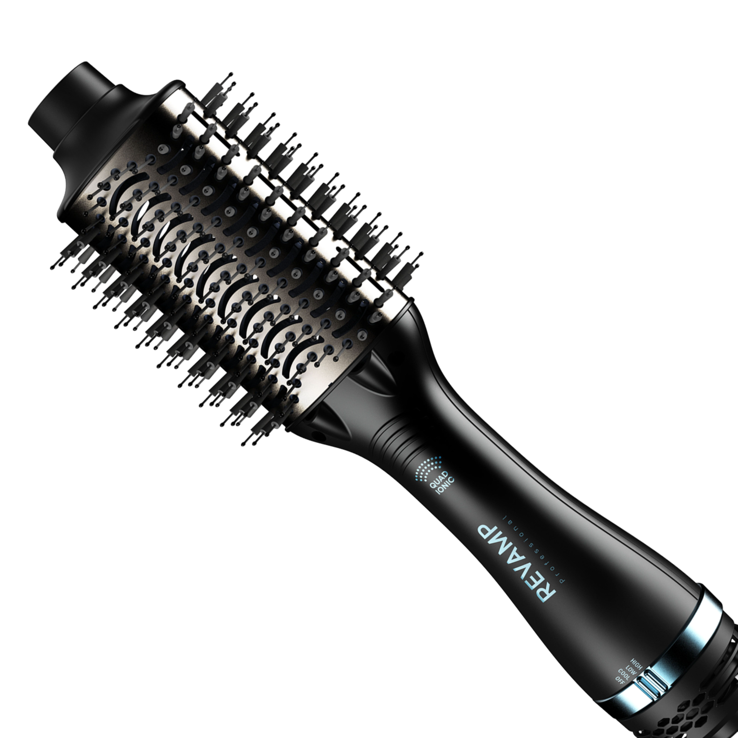 Revamp Progloss Blow Dry Airstyler Dr2000 Stijlborstel Zwart
