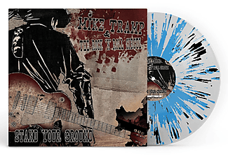 Mike Tramp & The Rock 'N' Roll Circuz - Stand Your Ground (Crystal, Black, Blue Splatter Vinyl) (Vinyl LP (nagylemez))