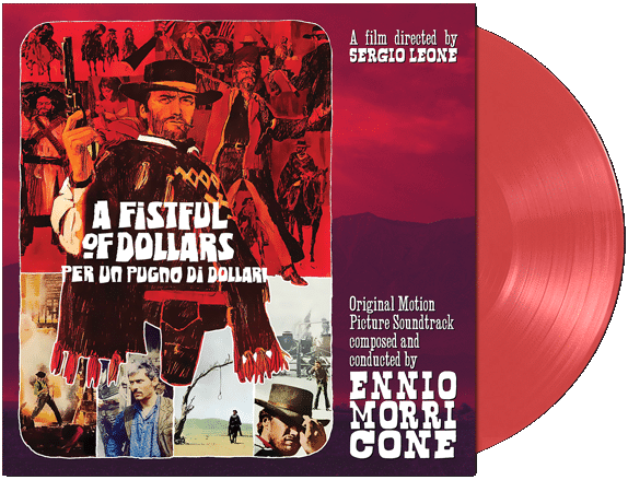 Ennio Morricone - A Fistful Of Dollars (Egy maréknyi dollárért) (Limited Red Canyon Vinyl) (Vinyl LP (nagylemez))