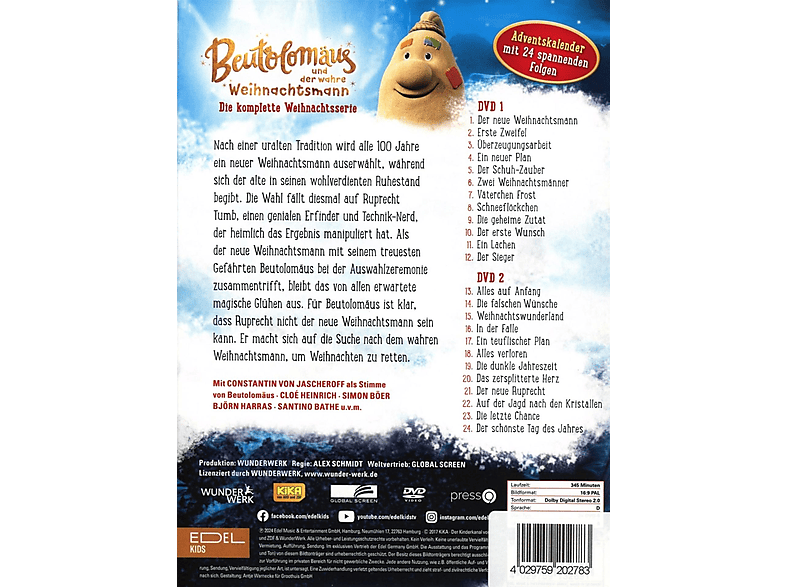Thumbnail - Beutolomäus-Staffelbox-Der Wahre Weihnachtsmann DVD