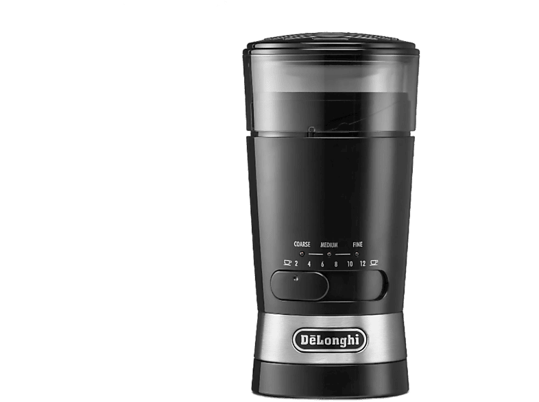 REACONDICIONADO Seminuevo Muy bueno Molinillo de café - De'Longhi KG 210, 170 W, Hasta 12 tazas, 3 grados molido, Negro