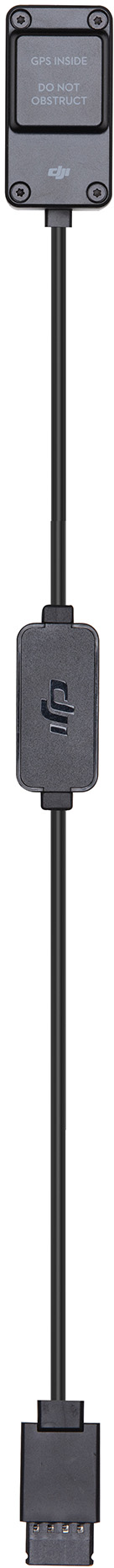 Un câble noir avec un connecteur rectangulaire aux deux extrémités.