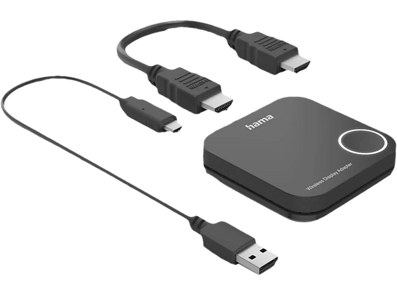 HAMA 200358 Wireless-Display-Adapter, HDMI™, Full-HD 1080p, inkl. Kabel