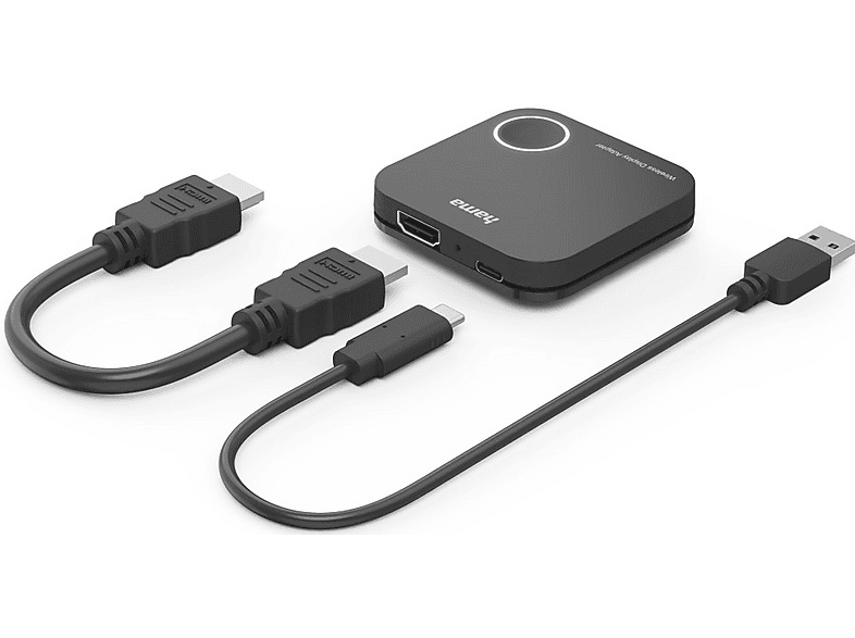 HAMA 200358 Wireless-Display-Adapter, HDMI™, Full-HD 1080p, inkl. Kabel — Foto 2 von 3