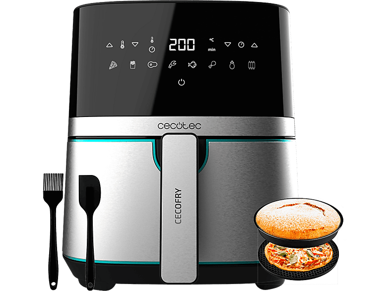 CECOTEC 03317 Cecofry Full Inox Pro 5500 AirFryer + Tartozék csomag