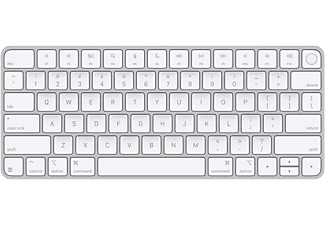 APPLE Magic Keyboard Touch ID (2024) vezeték nélküli BT billentyűzet, US Angol kiosztás, fehér (MXCK3LB/A)