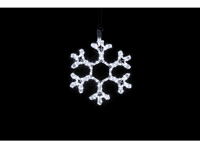 Addobbo luminoso LED LYVIA Fiocco Di Neve Small, Bianco Freddo