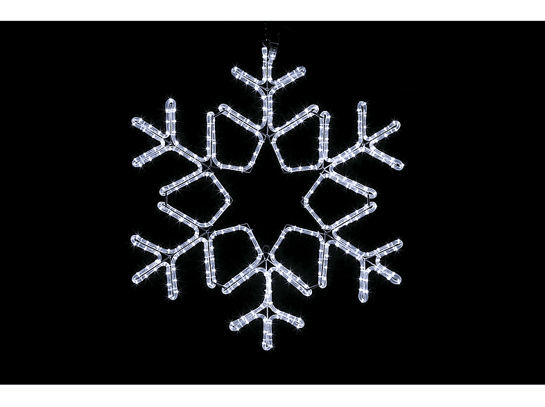 Addobbo luminoso LED Lyvia Fiocco Di Neve Large, Bianco Freddo