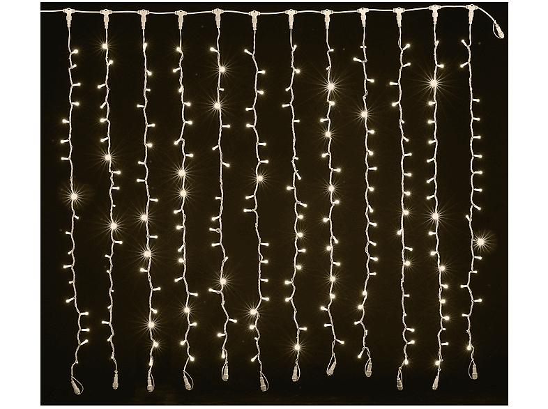 Tenda Luminosa Lyvia Joy Light 2x1,50m, Bianco Caldo