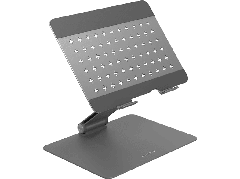 Soporte elevador - Hyper HS1150GYGD, Para MacBooks, tablets y portátiles de hasta 16