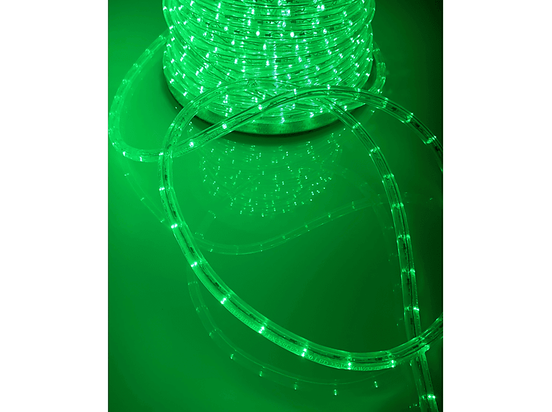 Tubo luminoso 3 fili Lyvia Rollflex 36Luci/m, Verde