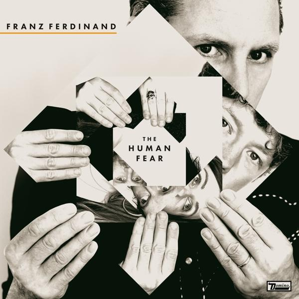Album borító: Egy férfi arcának és kezeinek töredékes képe. Cím: "The Human Fear".